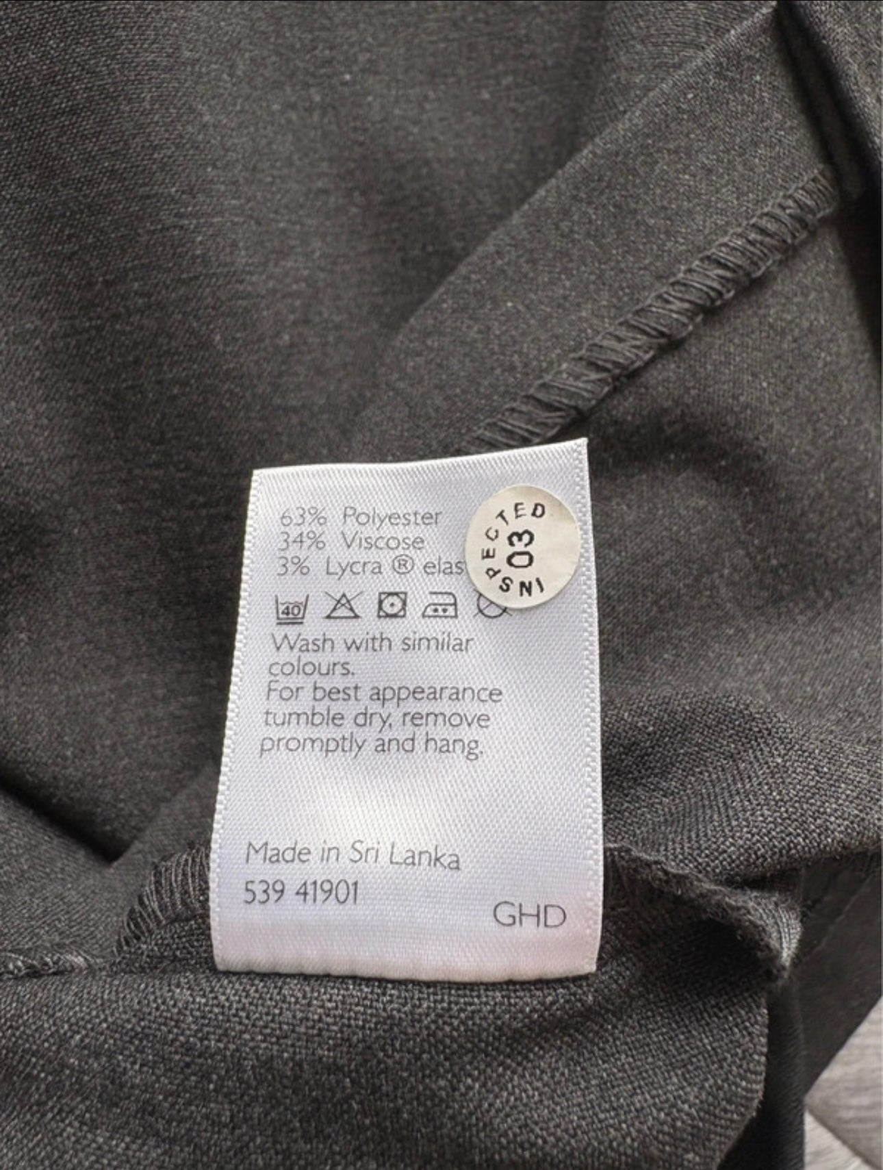 John Lewis Pencil Skirt Colour Grey Size 8 Years