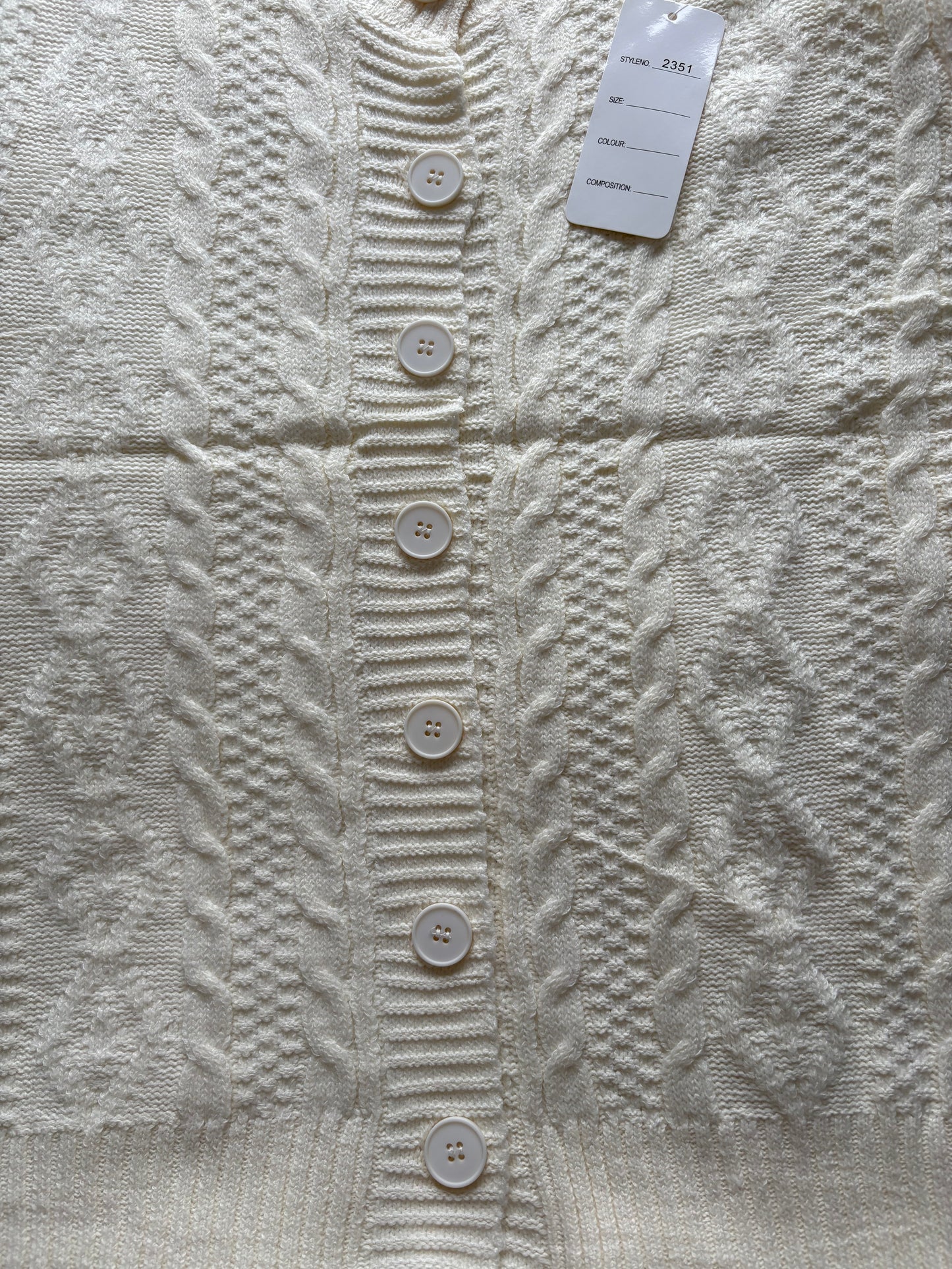 Classic&Co Knitted Lounge Set Colour Cream One Size 8-16