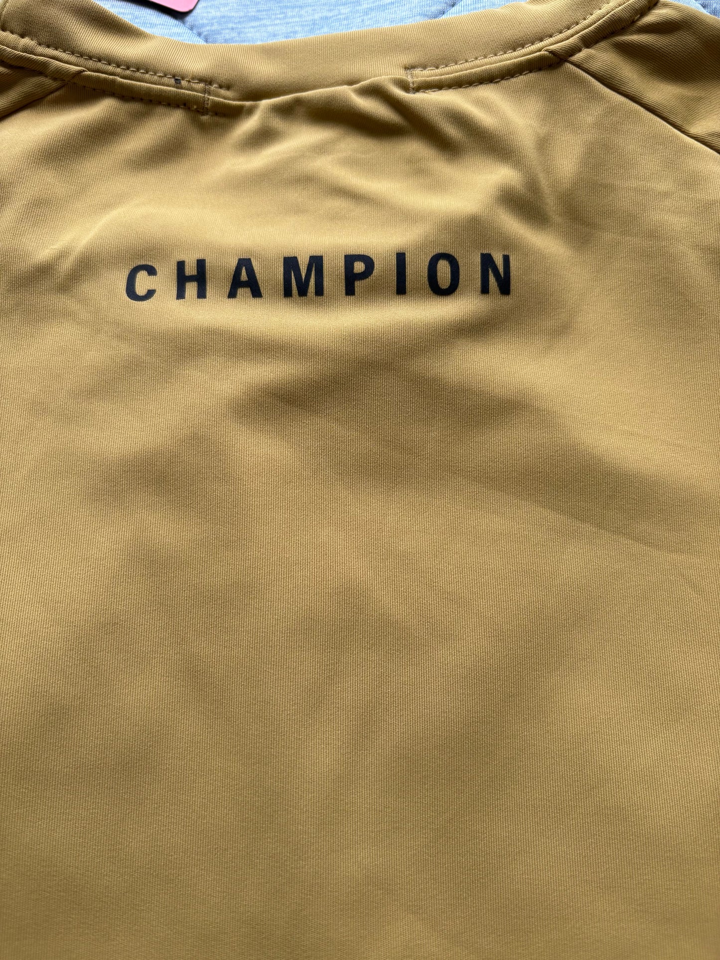 Champion Short Sleeve T-Shirt Colour Gold Chain Size M