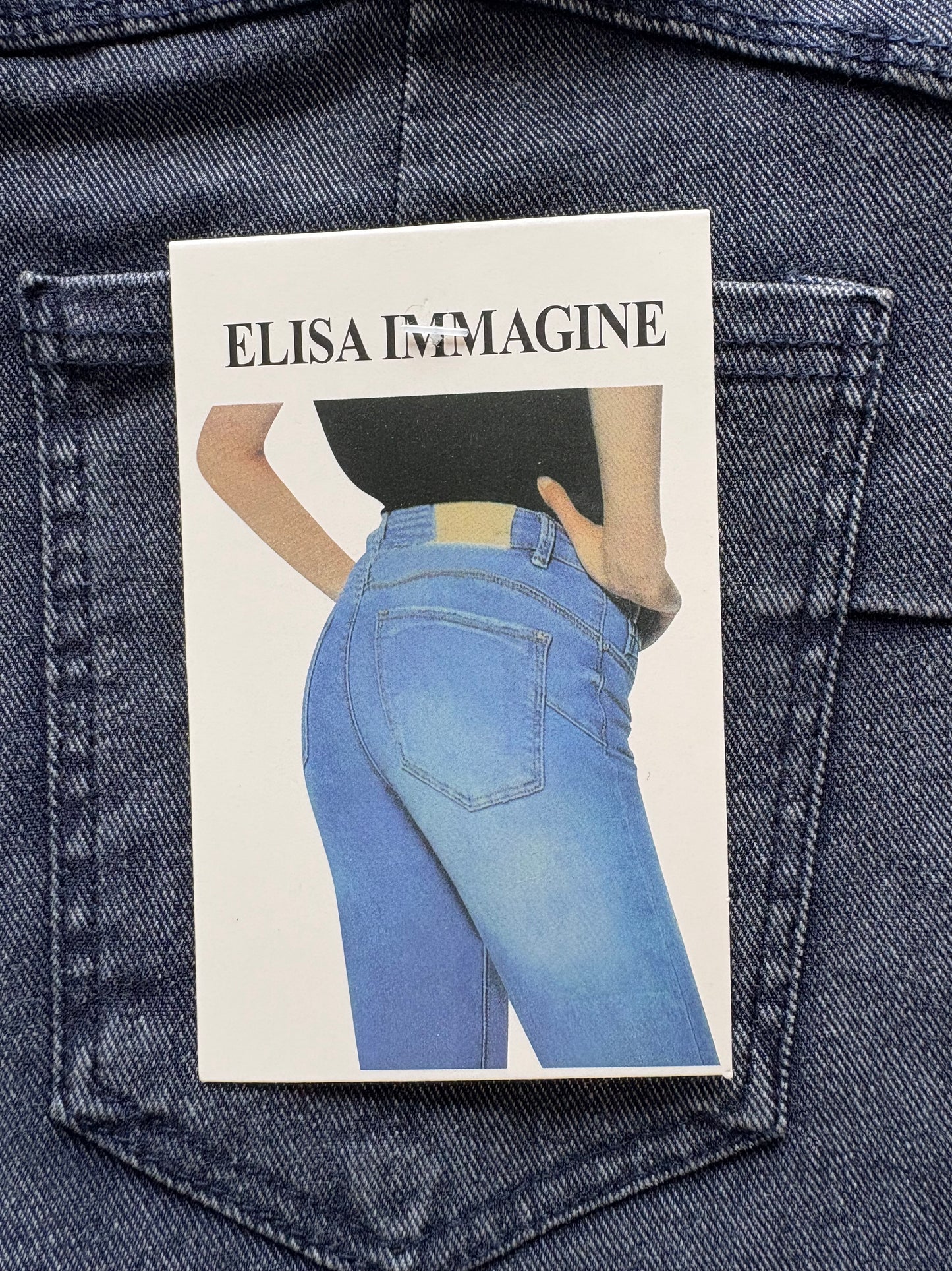 Elisa Immagine Jeggings Colour Navy Blue Size 2XL/3XL One Size 12-16
