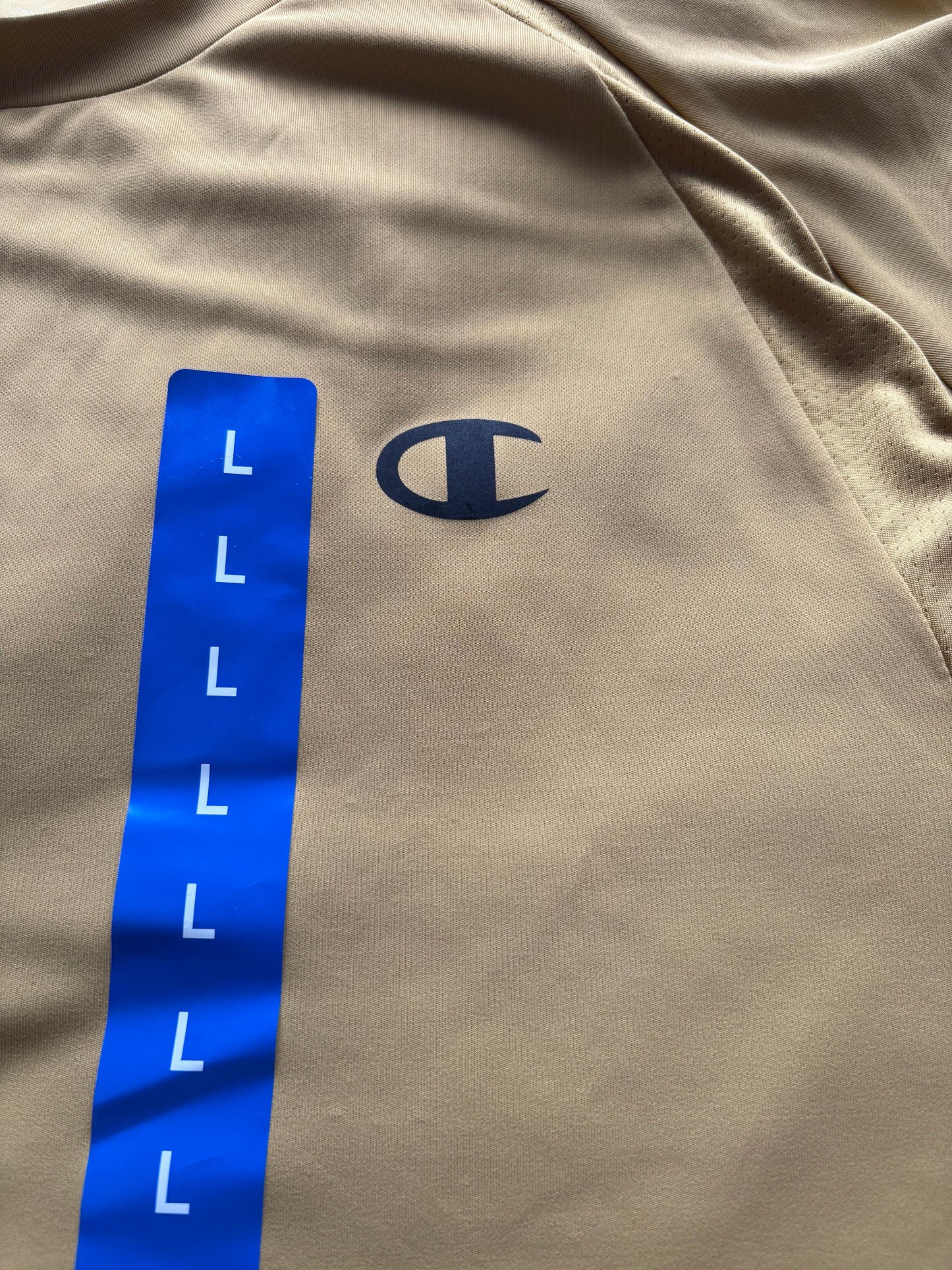 Champion Short Sleeve T-Shirt Colour Gold Chain Size L