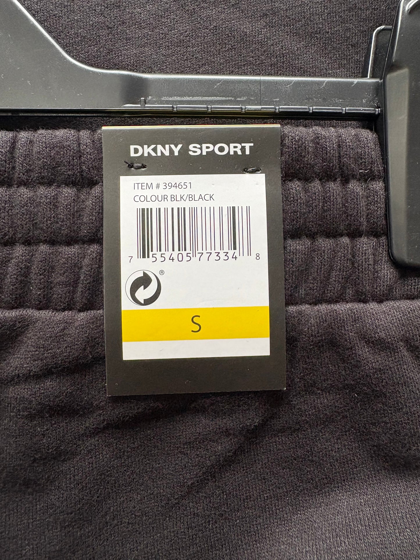 DKNY Sport Ladies Jogging Trousers Colour Black Size S (UK Size 10/12)