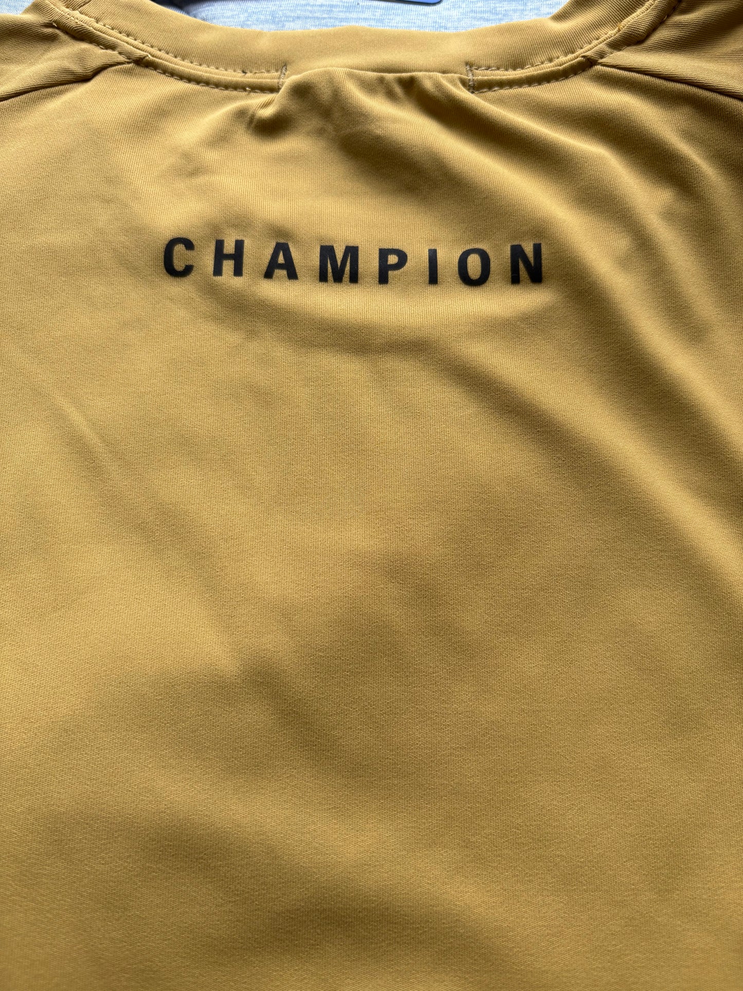 Champion Short Sleeve T-Shirt Colour Gold Chain Size L