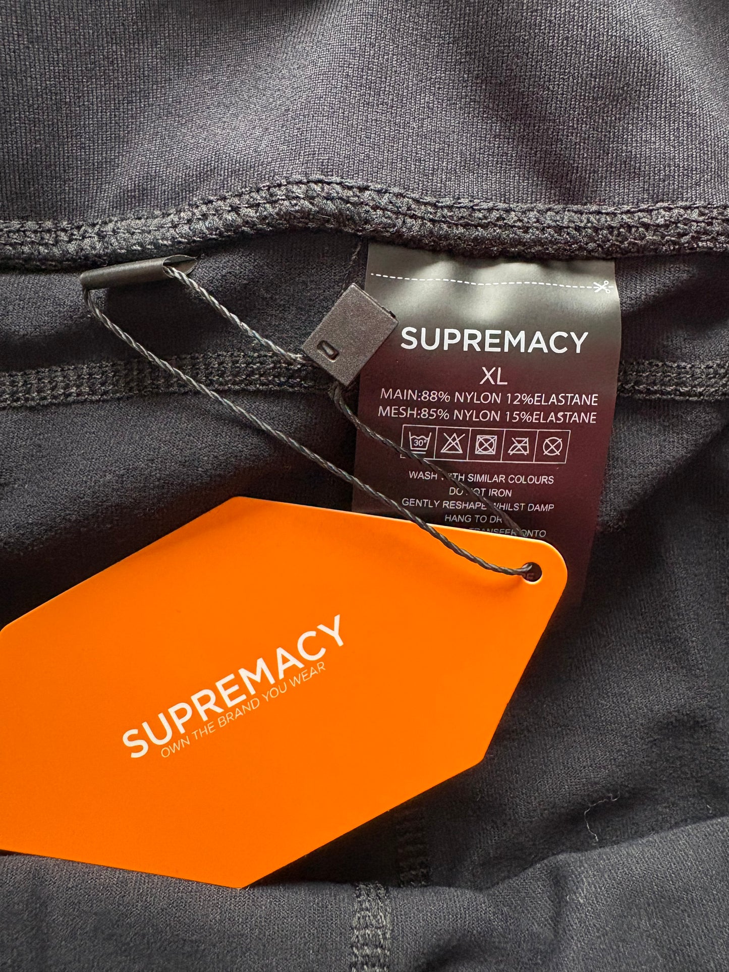 Supremacy Peak Shorts Colour Black Size XL