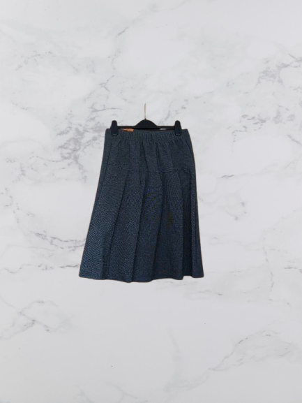 John Lewis Jersey Panel Pleated Skirt Colour Grey Size 14 Years