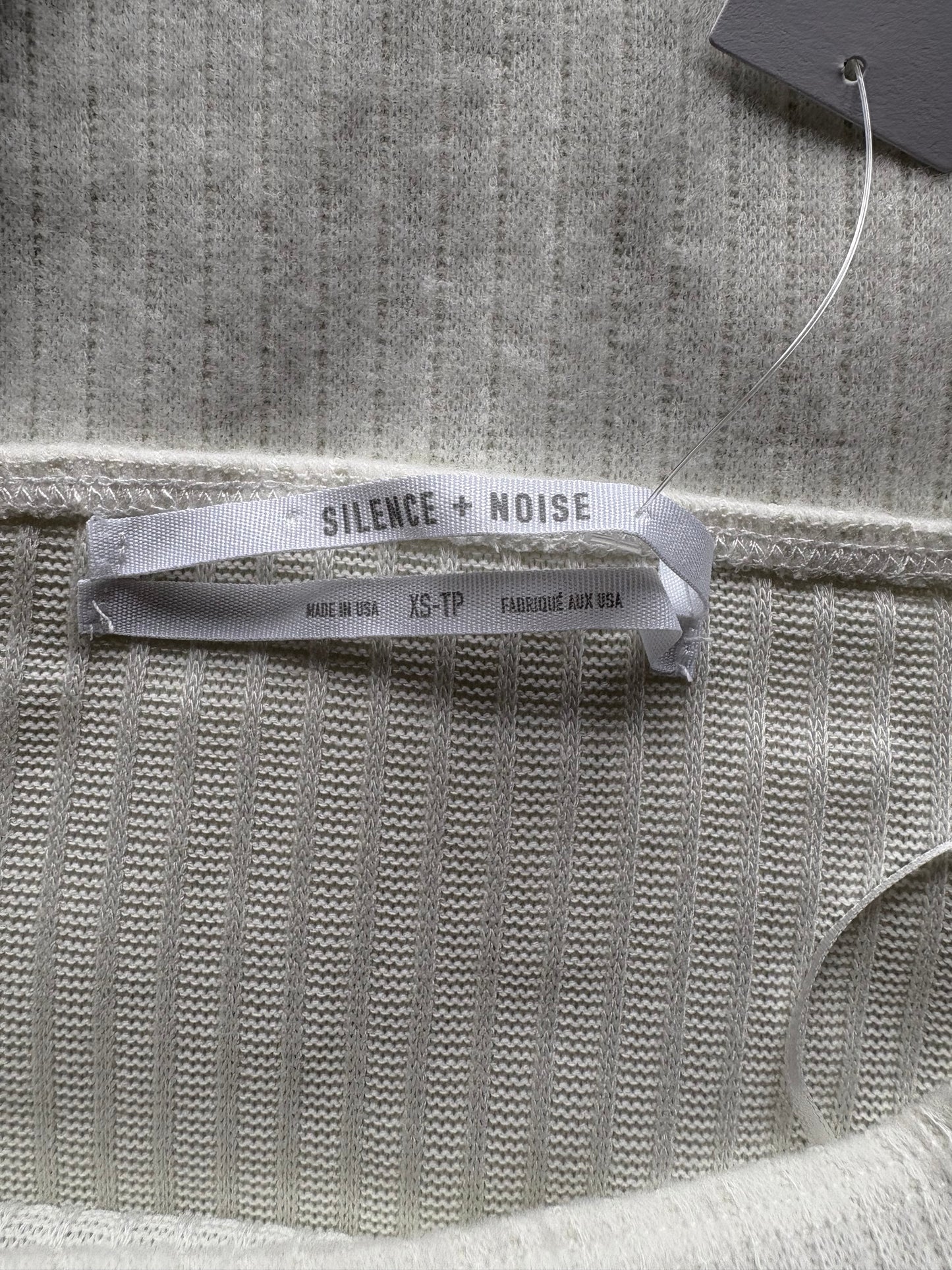 Urban Outfitters Silence + Noise Cookie Cosy Midi Dress Colour Cream Size XS