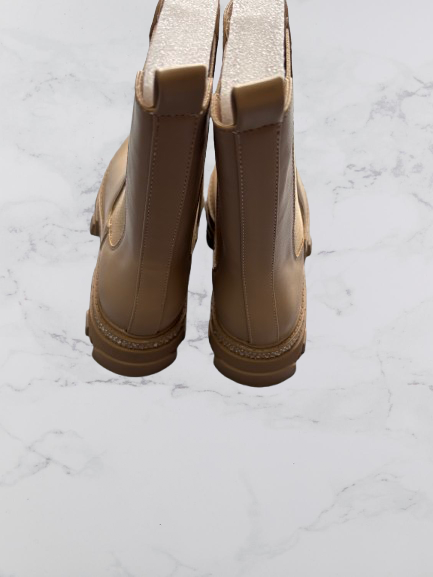 Stephan Paris Chelsea Boots Colour khaki Size 36 Uk Size 3