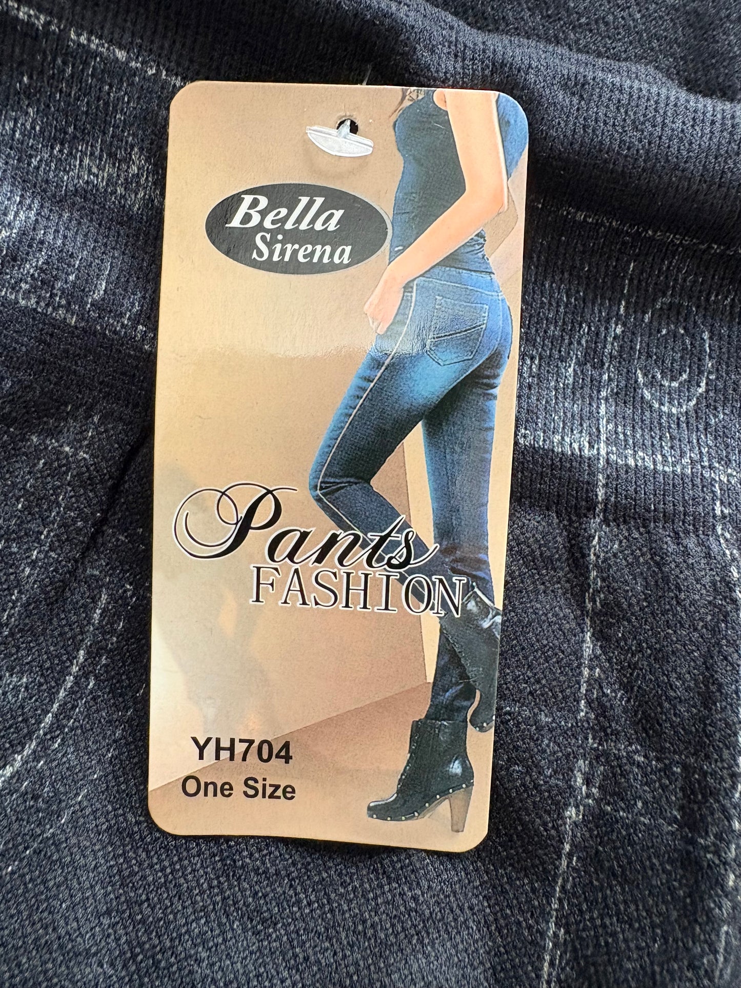 Bella Sirena Pearl Detail Leggings Colour Black One Size 8-12