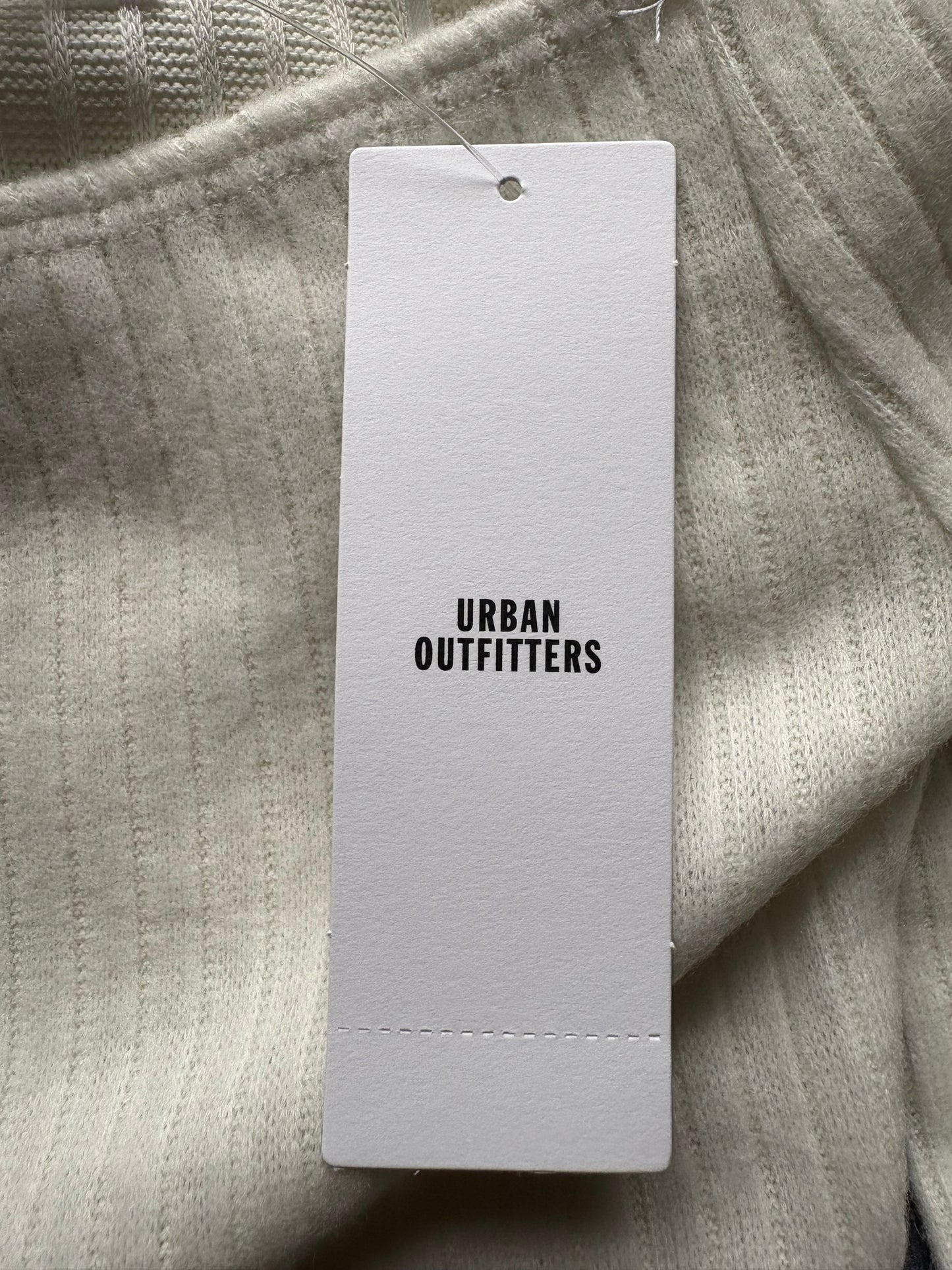 Urban Outfitters Silence + Noise Cookie Cosy Midi Dress Colour Cream Size XXS