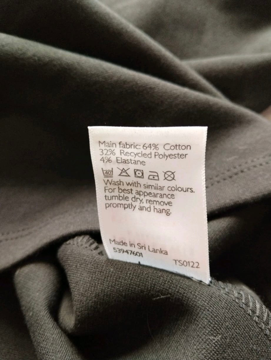 John Lewis Jersey Tube Skirt Colour Black Size 8 Years