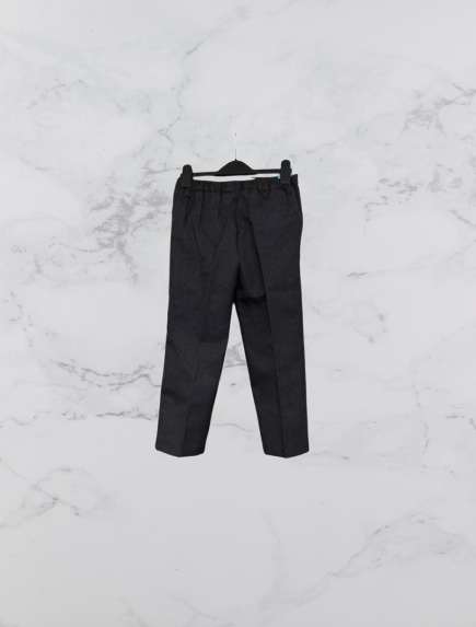 John Lewis Generous Fit Trousers Colour Dark Grey Size 5 Years