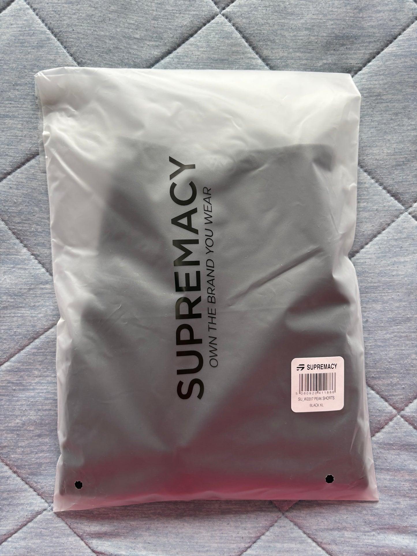Supremacy Peak Shorts Colour Black Size XL