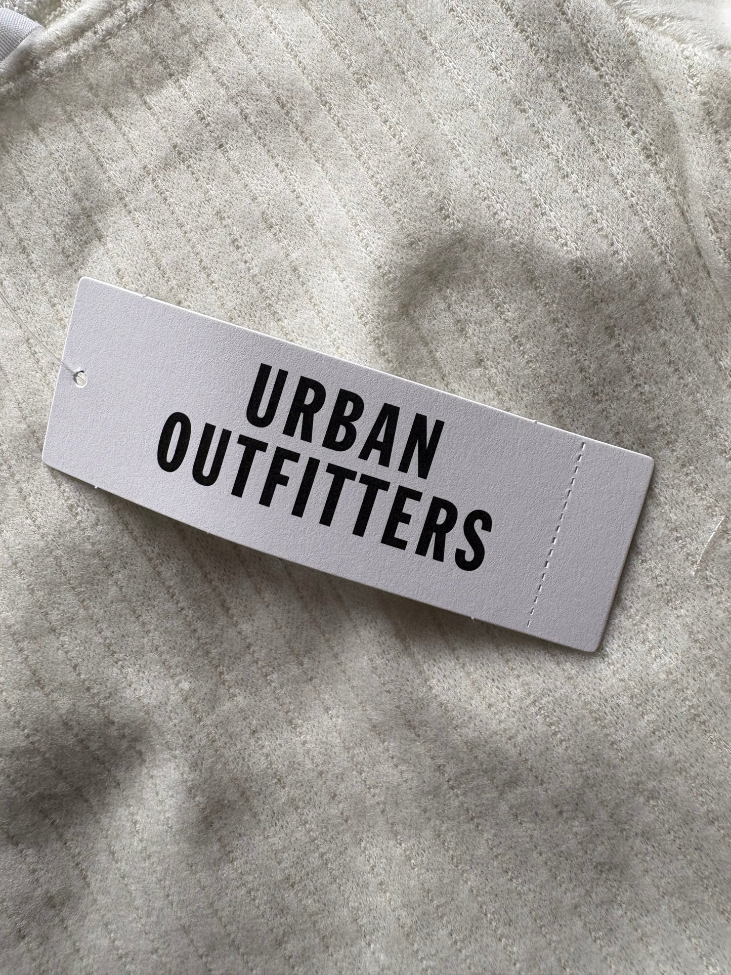 Urban Outfitters Silence + Noise Cookie Cosy Midi Dress Colour Cream Size XS
