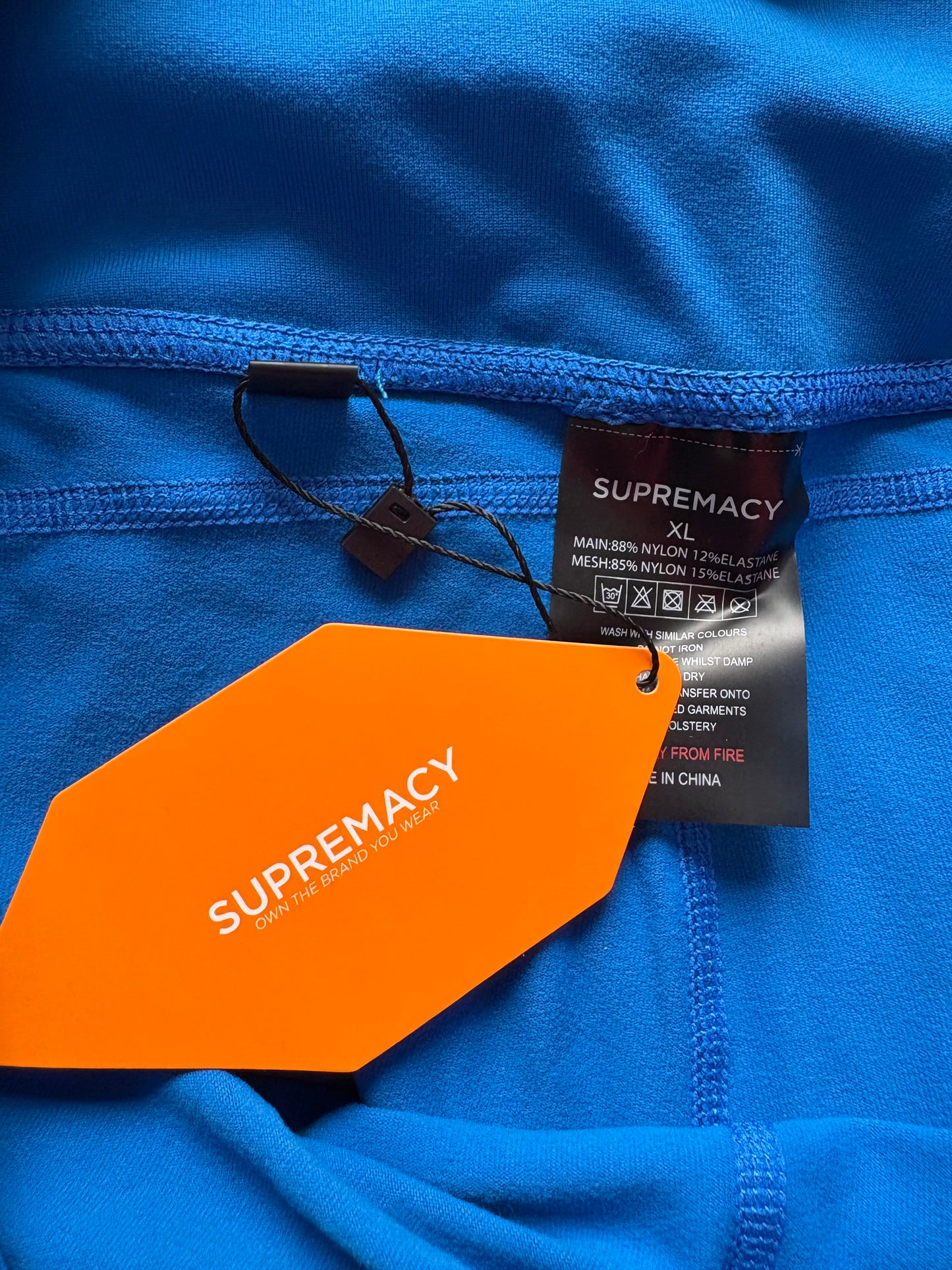 Supremacy Peak 3/4 Leggings Colour Blue Size XL