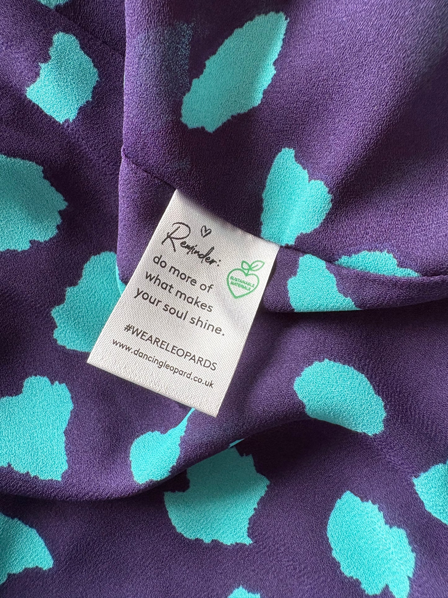 Dancing Leopard Jagger Polka Dot Maxi Dress Colour Navy/green Size 14