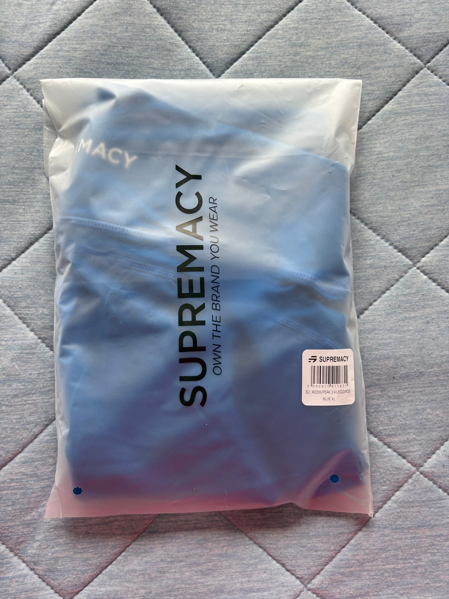 Supremacy Peak 3/4 Leggings Colour Blue Size XL