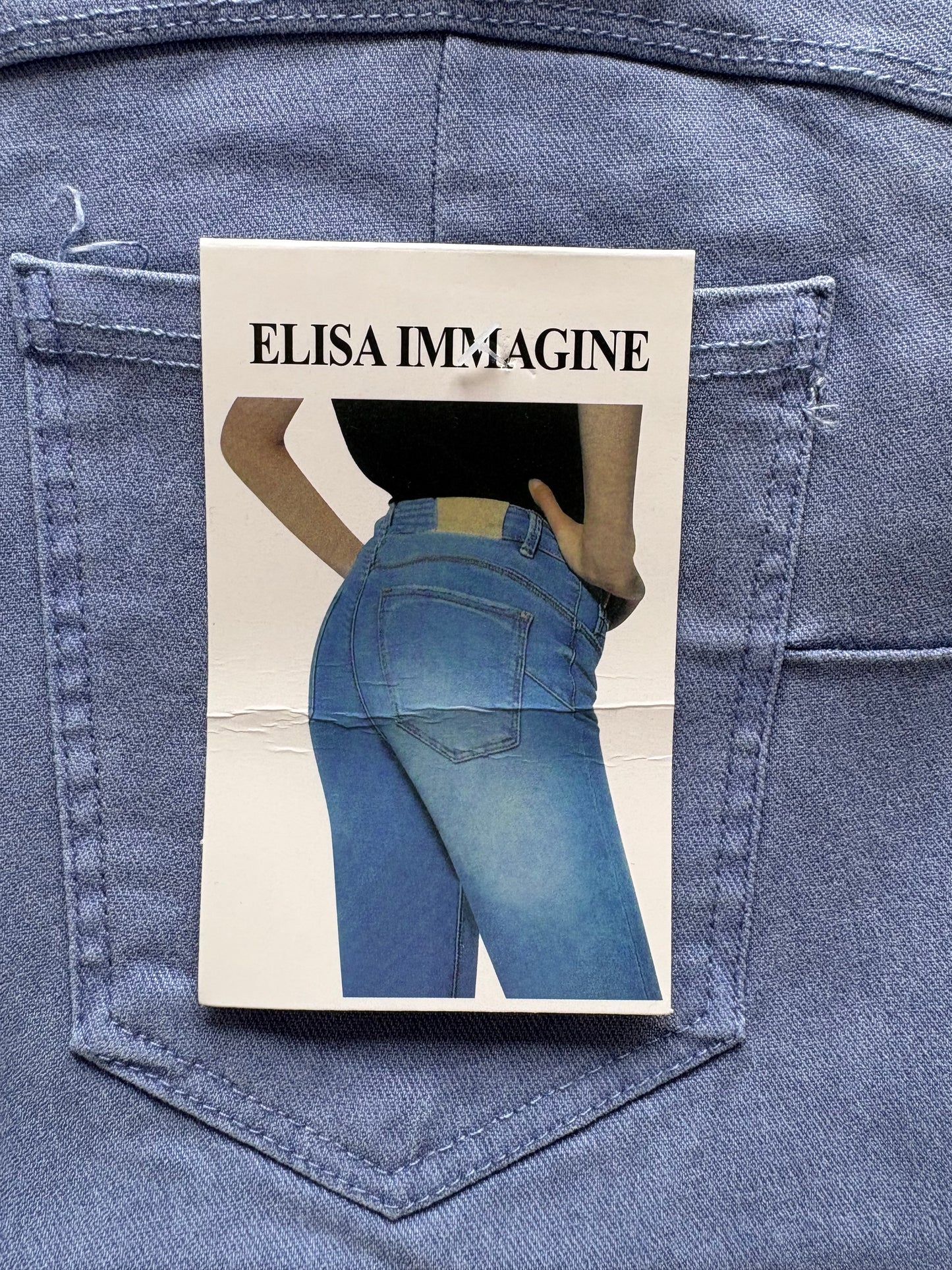 Elisa Immagine Jeggings Colour Denim Blue Size 2XL/3XL One Size 12-16