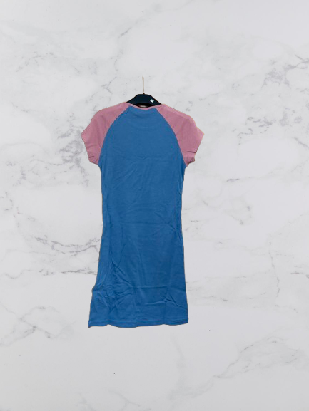 Urban Outfitters Hawaii Surf T-shirt Mini Dress Colour Blue Multi Size S