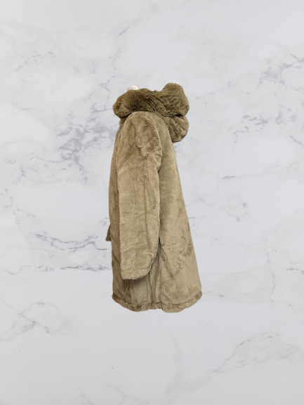 Saturne Reversible faux Fur Lined Jacket Colour Beige Size L