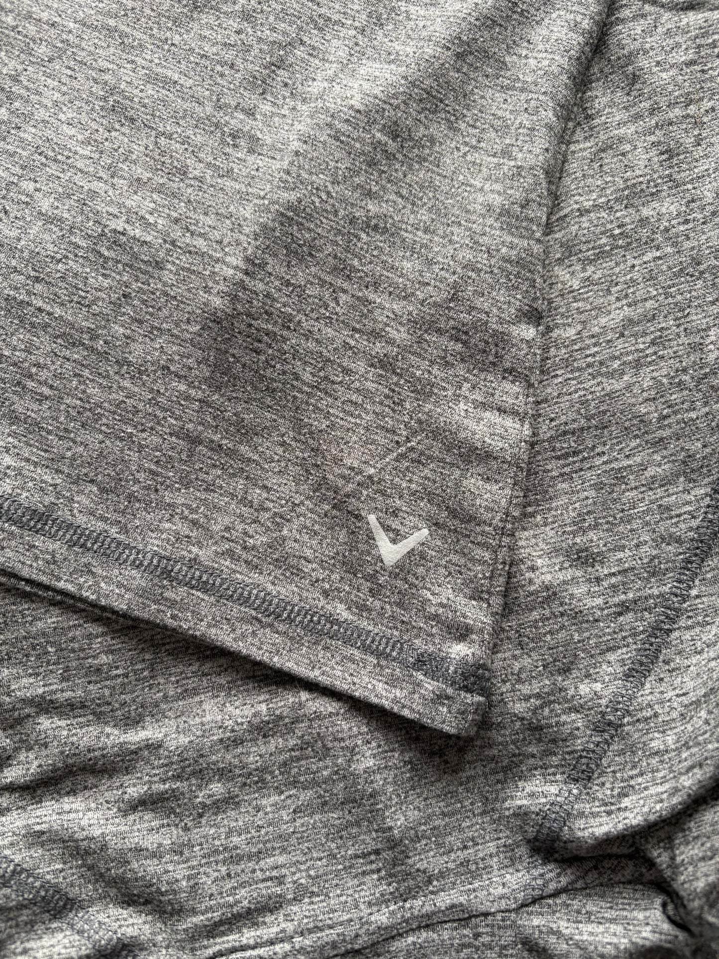 Callaway OTH Long Sleeve Hooded Top Colour Black Heather Size XS