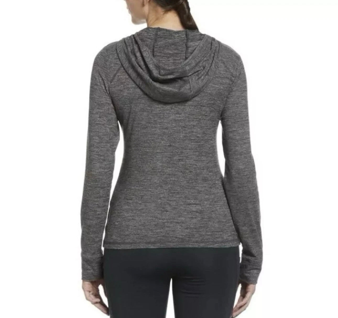 Callaway OTH Long Sleeve Hooded Top Colour Black Heather Size M