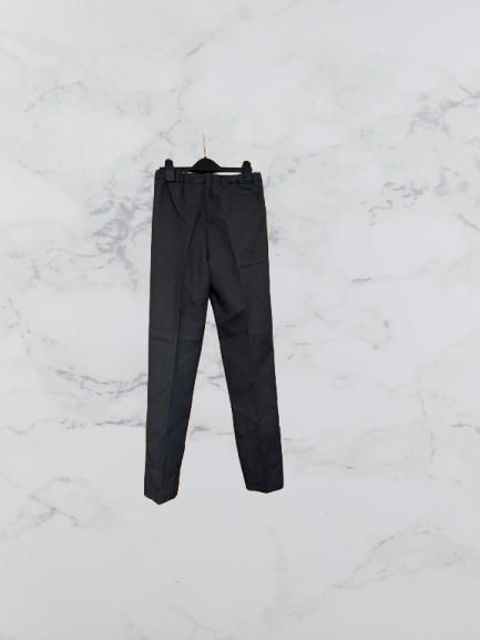 John Lewis Regular Fit Longer Length Trousers Colour Grey Size 11 Years