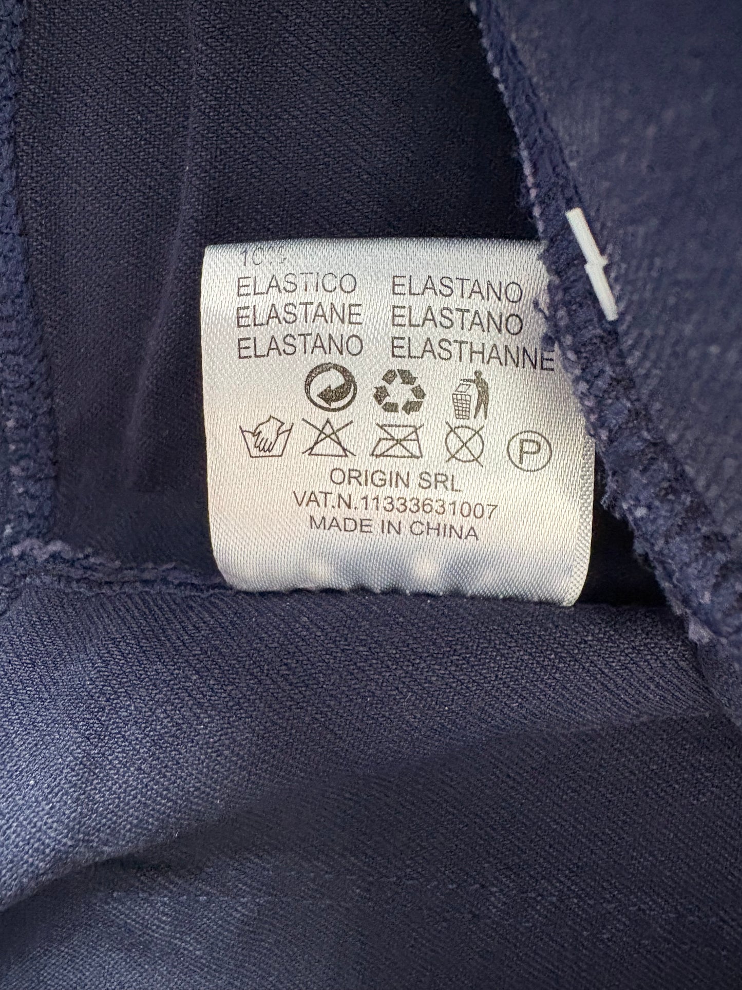 Elisa Immagine Jeggings Colour Navy Blue Size 2XL/3XL One Size 12-16