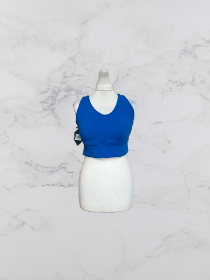 Supremacy Peak Longline Bra Top Colour Blue Size XL