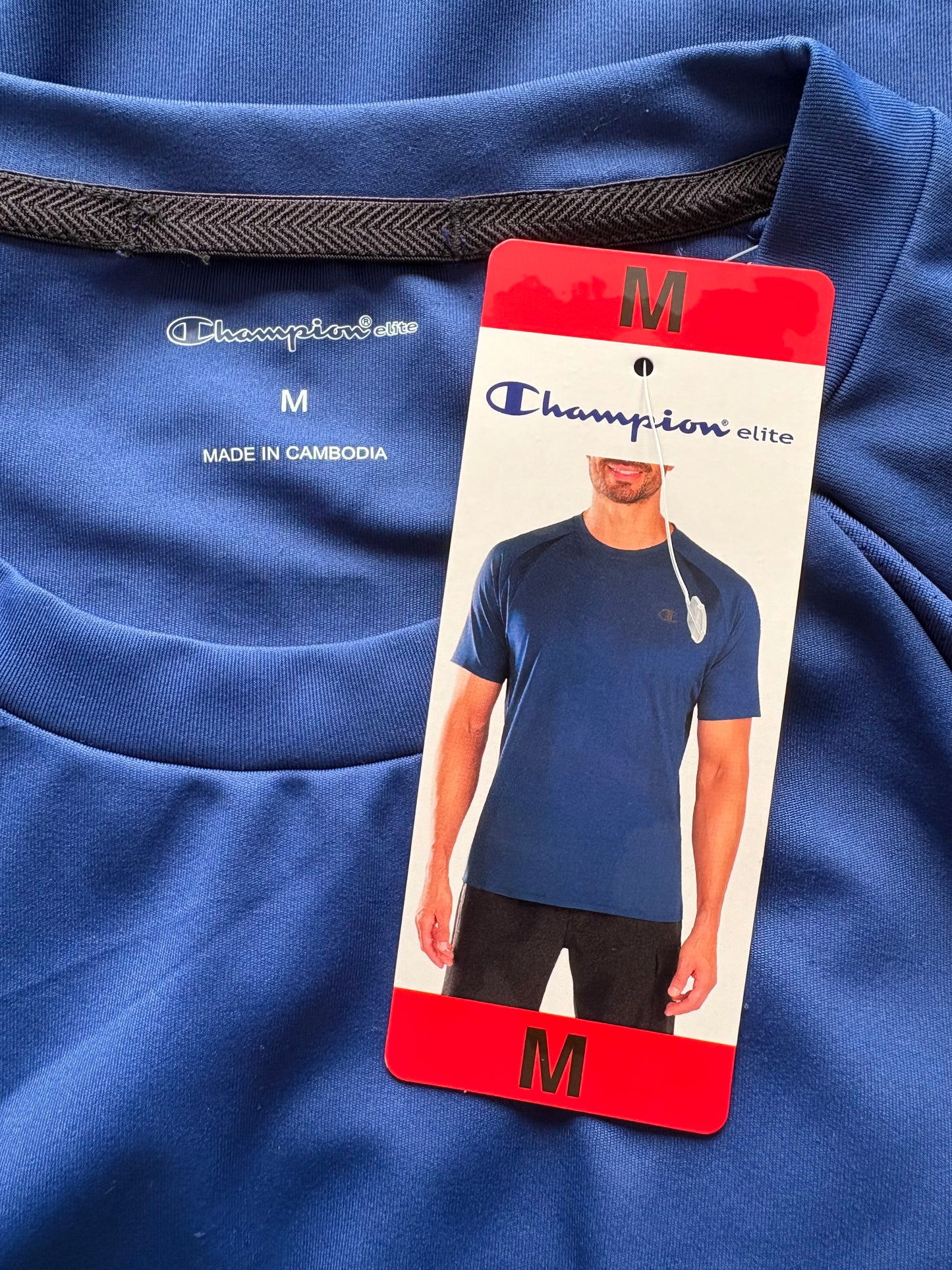Champion Short Sleeve T-Shirt Colour Jewel Sapphire Size M