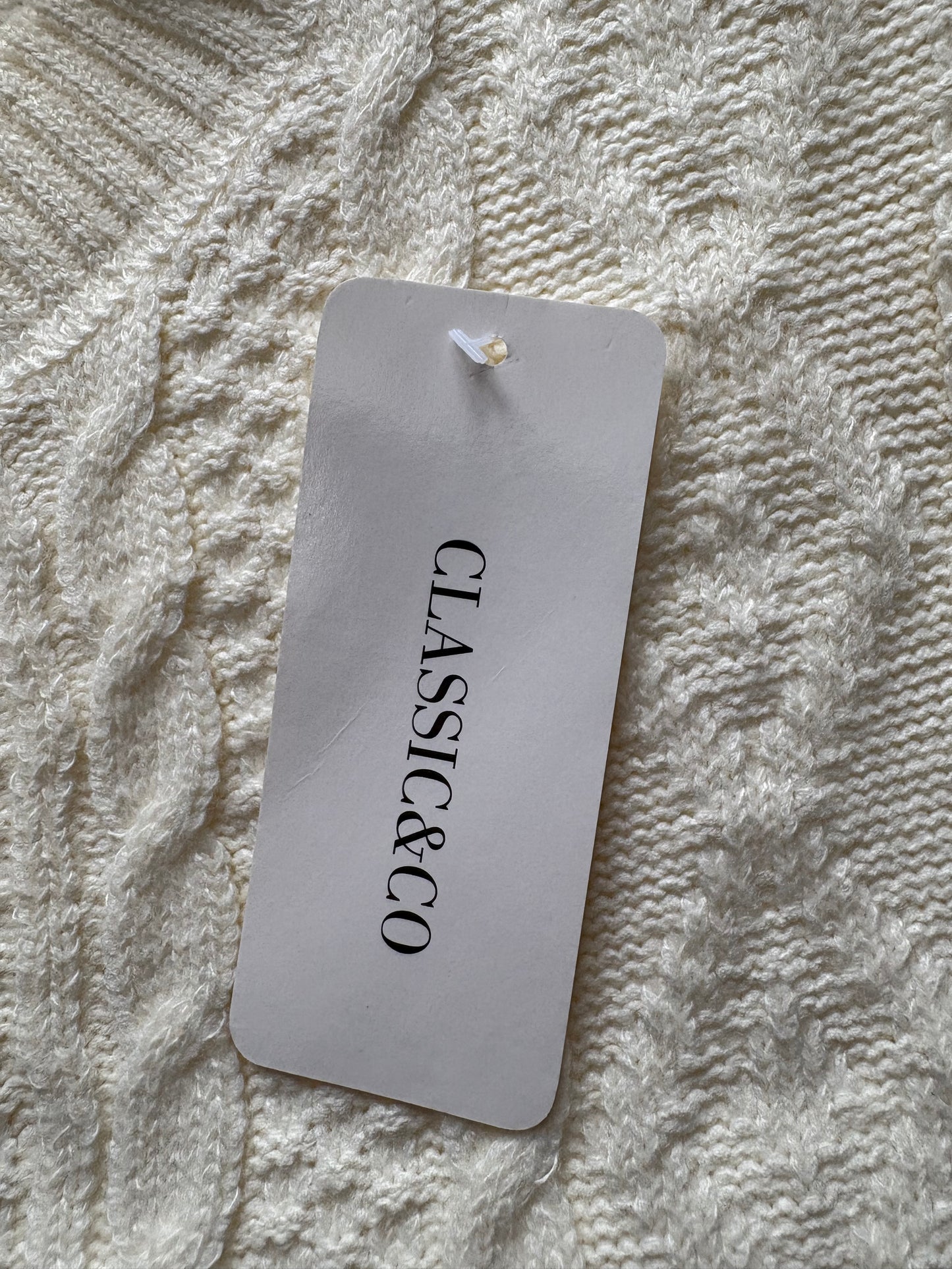 Classic&Co Knitted Lounge Set Colour Cream One Size 8-16