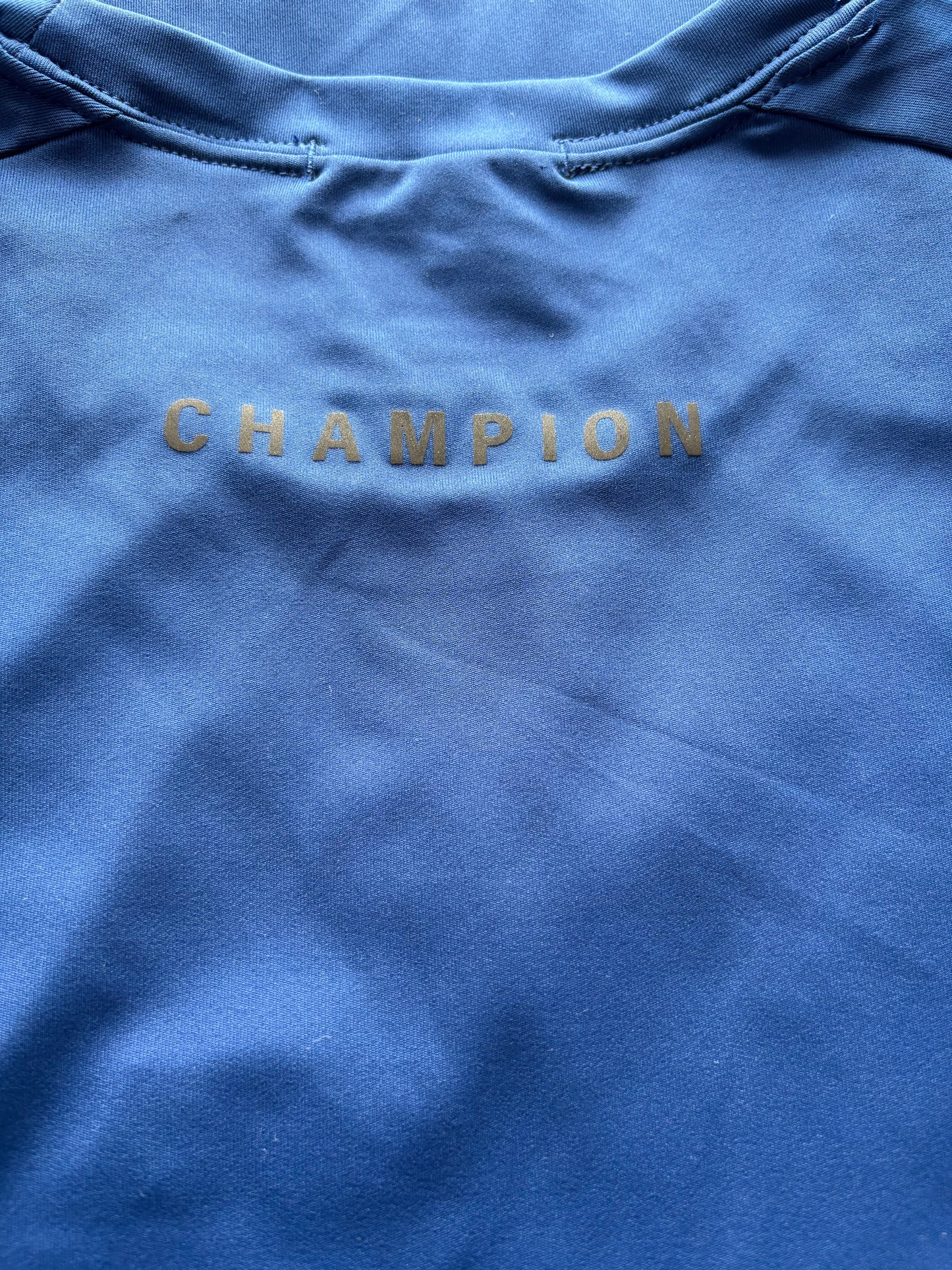 Champion Short Sleeve T-Shirt Colour Jewel Sapphire Size M
