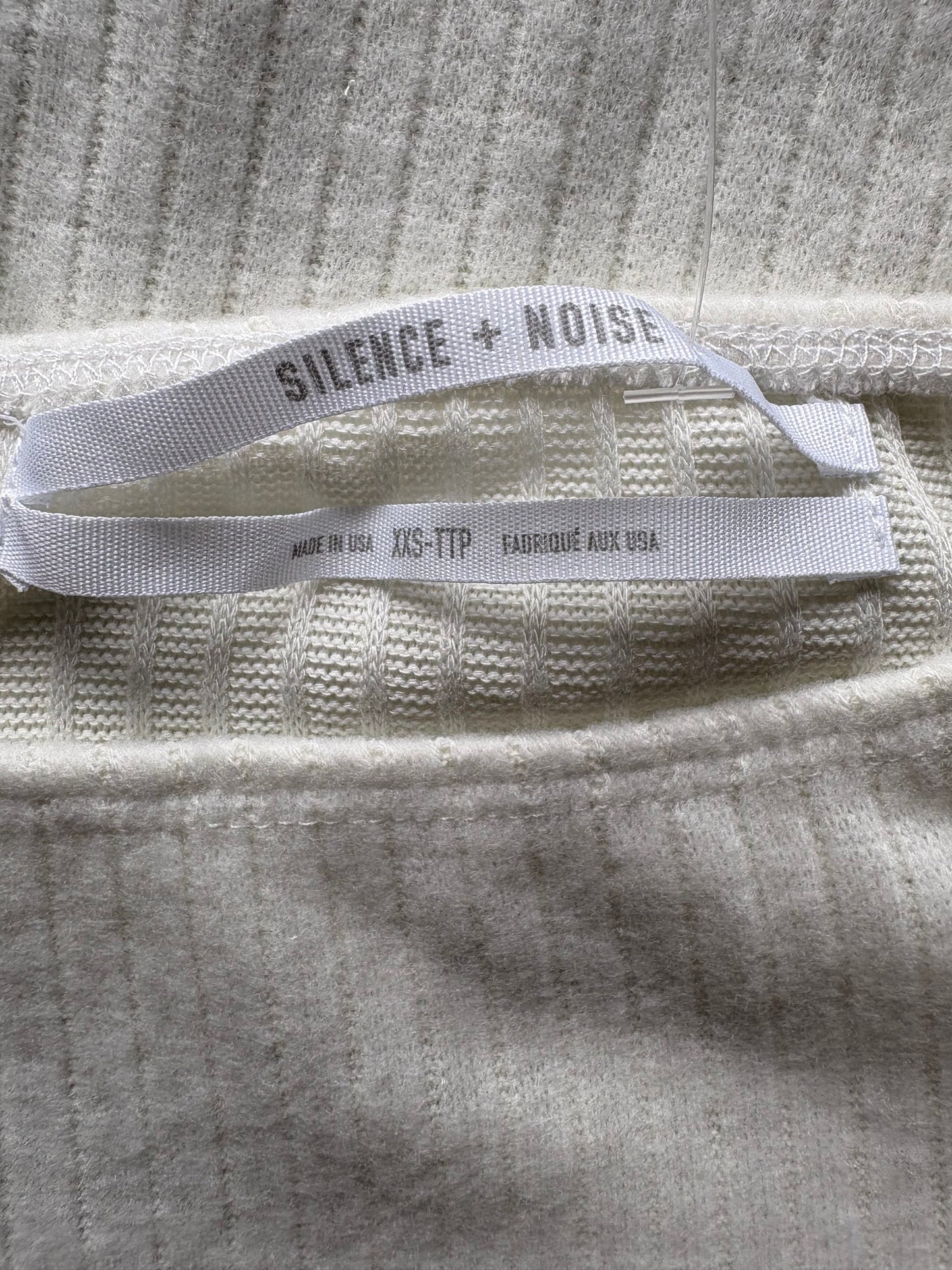 Urban Outfitters Silence + Noise Cookie Cosy Midi Dress Colour Cream Size XXS