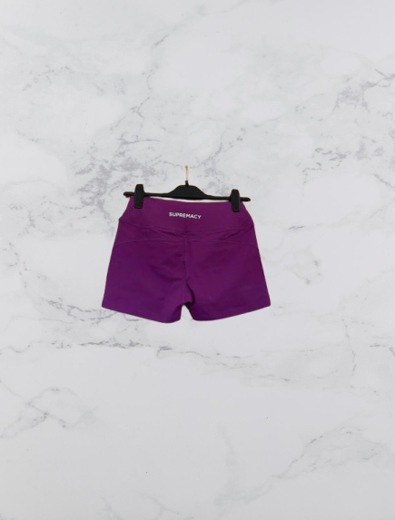 Supremacy Peak Shorts Colour Purple Size S