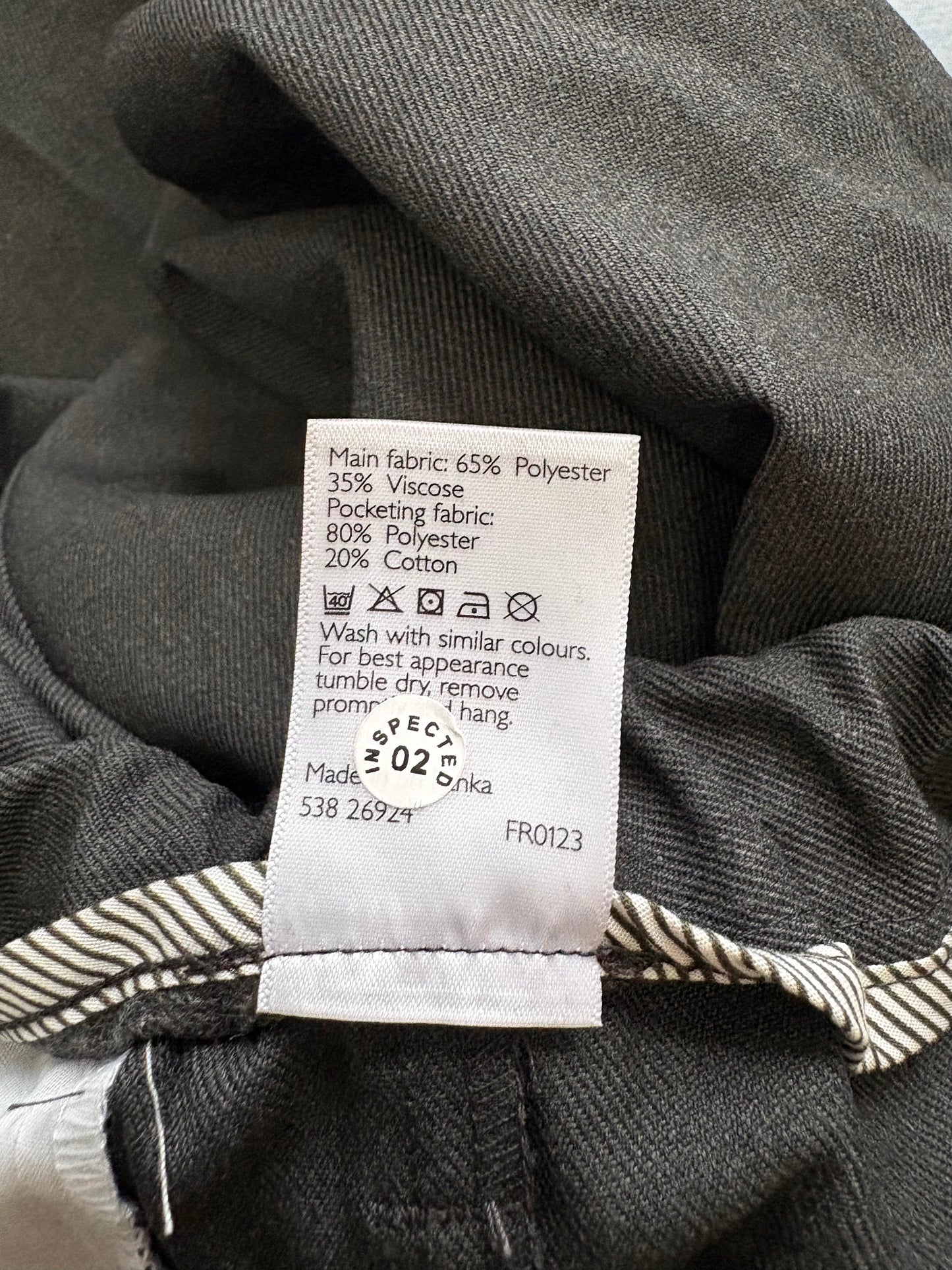 John Lewis Regular Fit Longer Length Trousers Colour Grey Size 11 Years