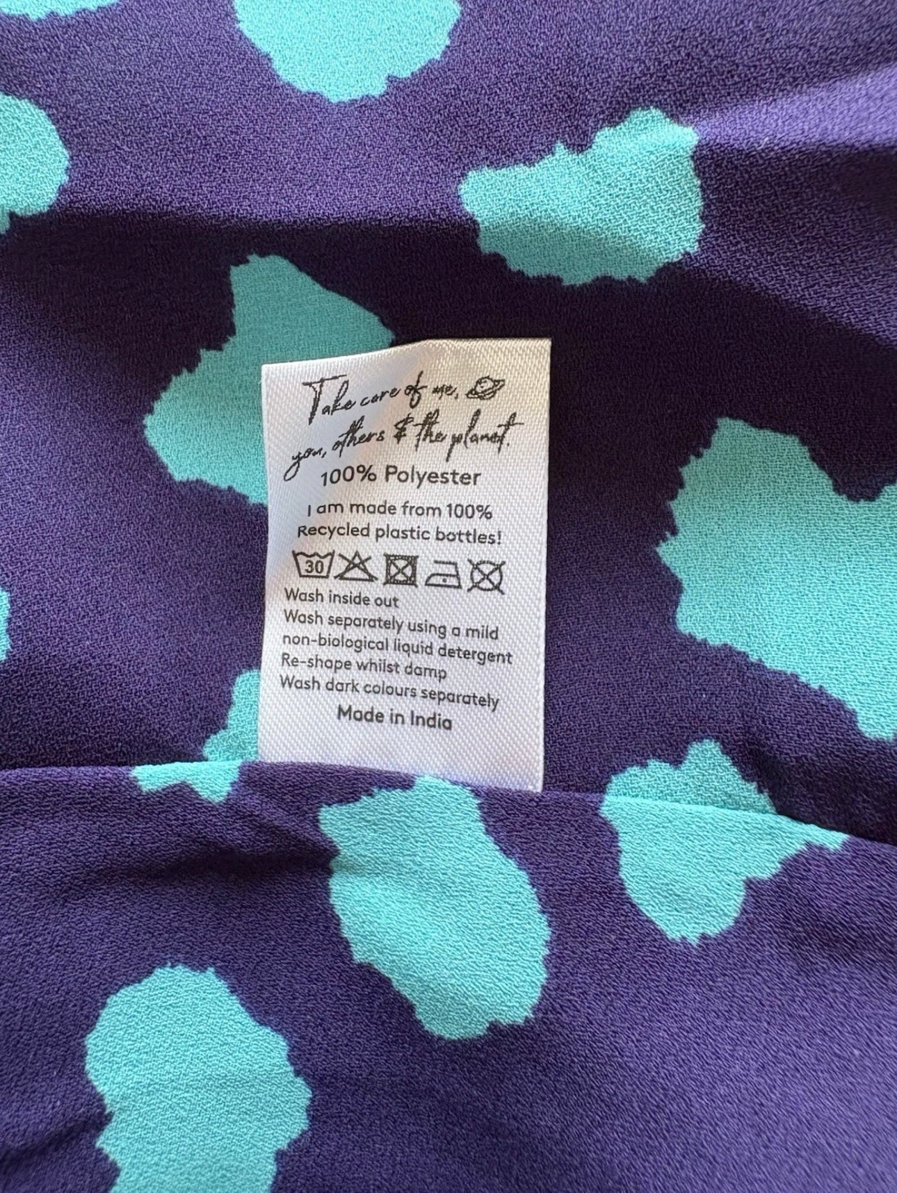 Dancing Leopard Jagger Polka Dot Maxi Dress Colour Navy/green Size 10