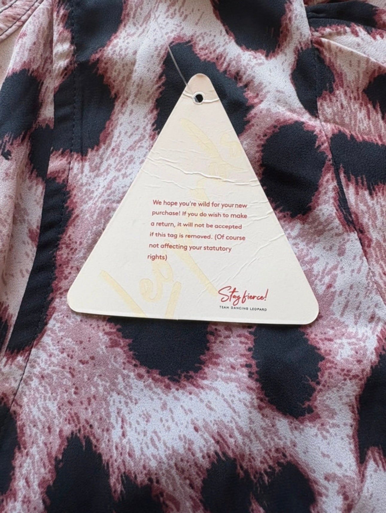 Dancing Leopard Jenna Leopard Wrap Midaxi Dress Colour Pink Size 8
