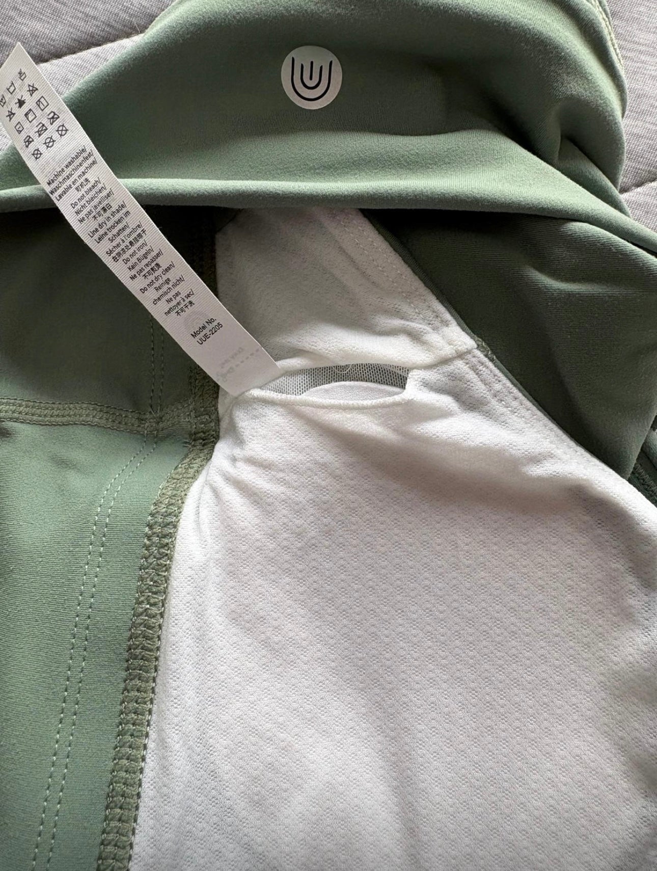 Utter Unique Elegance Sports Top Colour Green Size XS