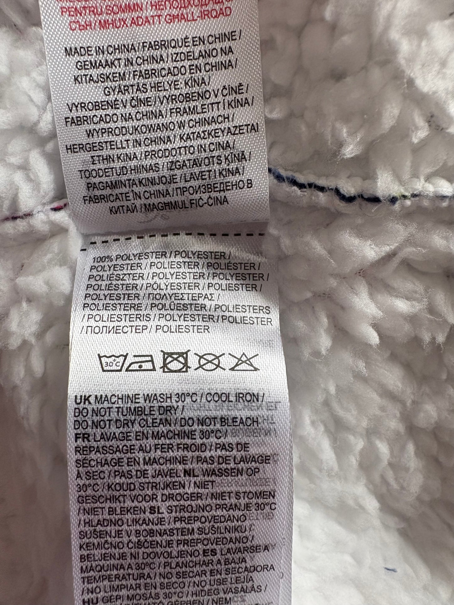 Disney Encanto Fleecy Hooded Snuggle Hoodie Colour Navy Multi Size 4-6 Years