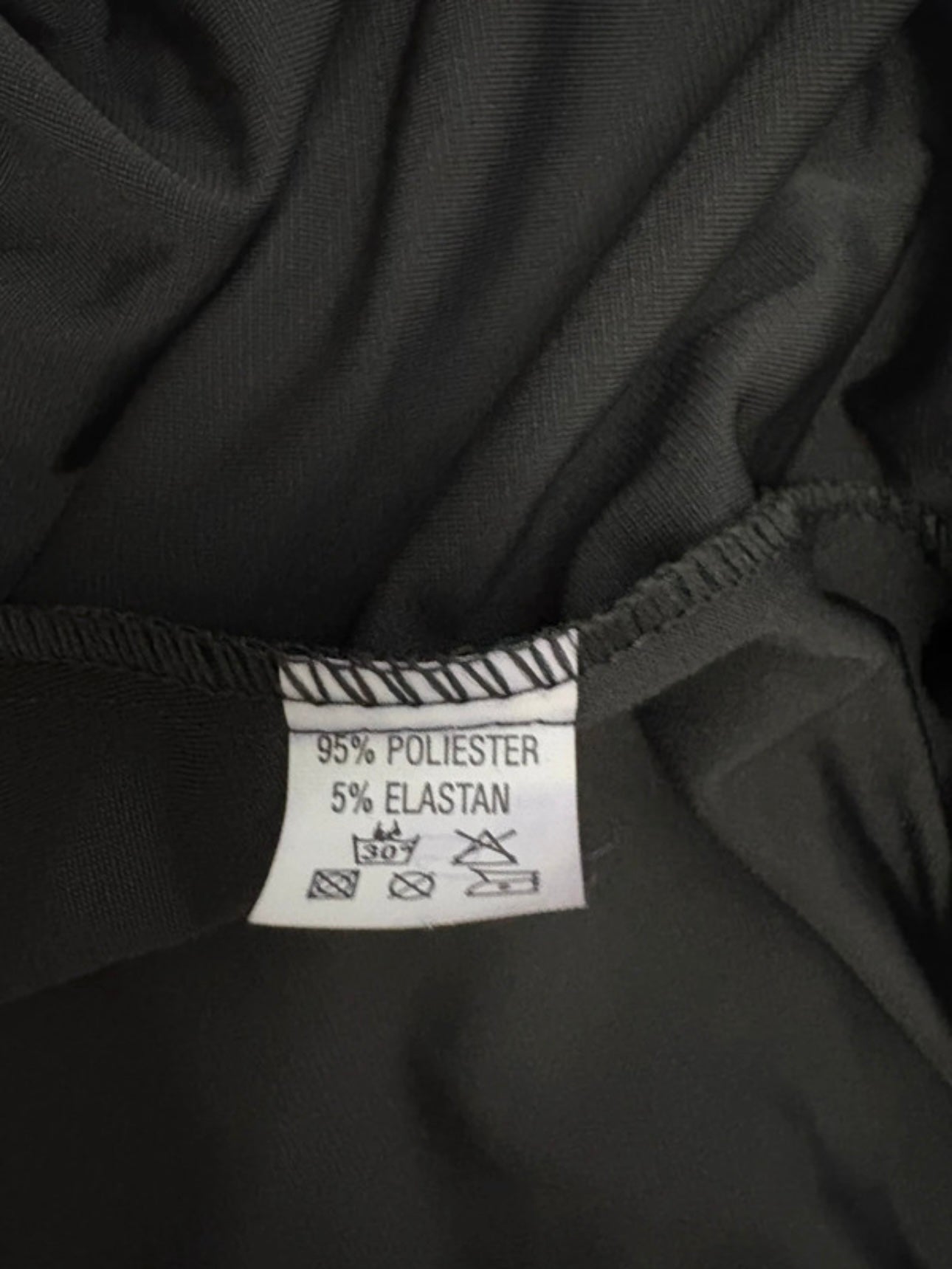 FM Collection long sleeve top Colour Black Size L