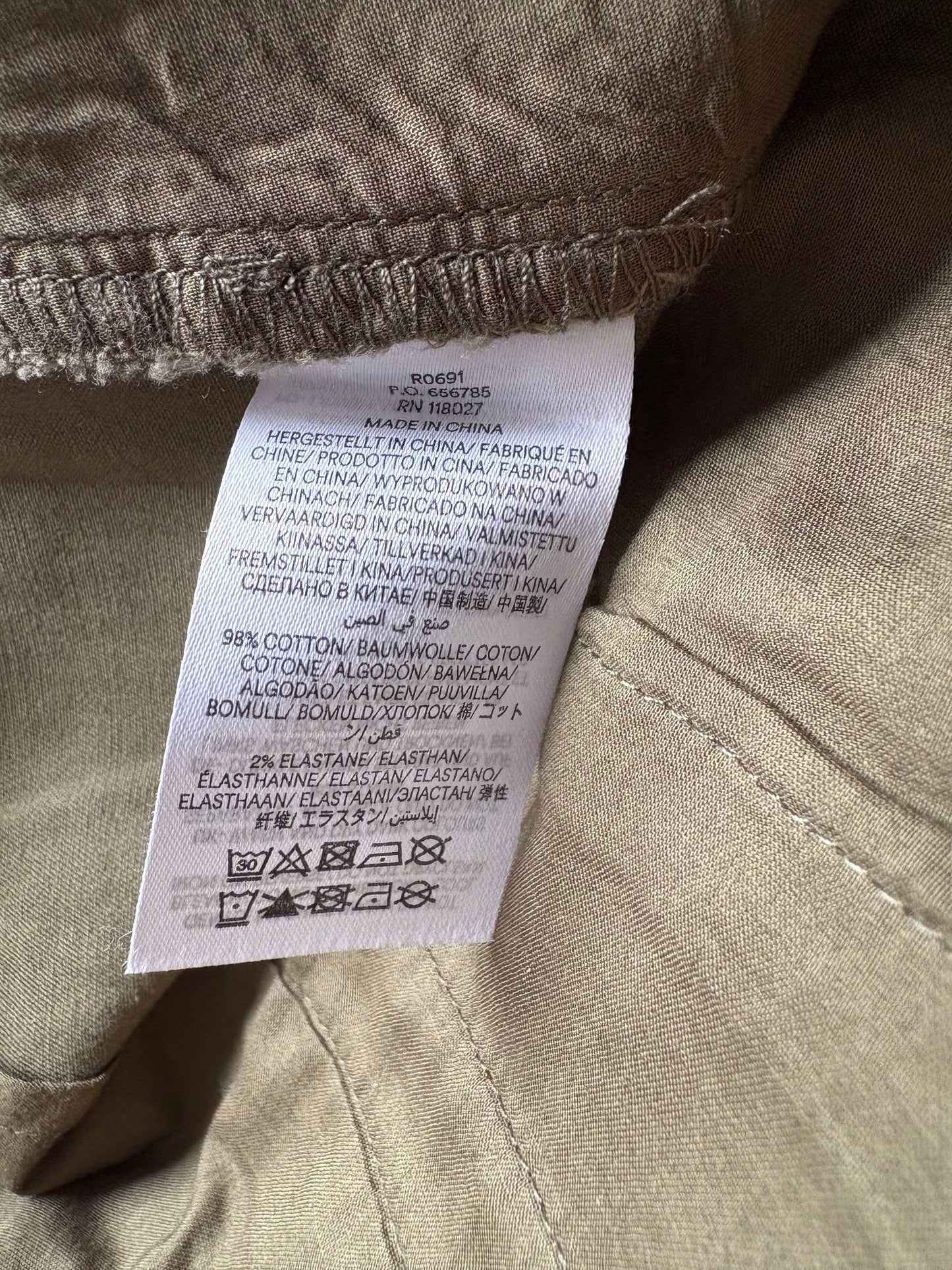 Boden Barnsbury Chino Trousers Colour Woodland Green Size 16R
