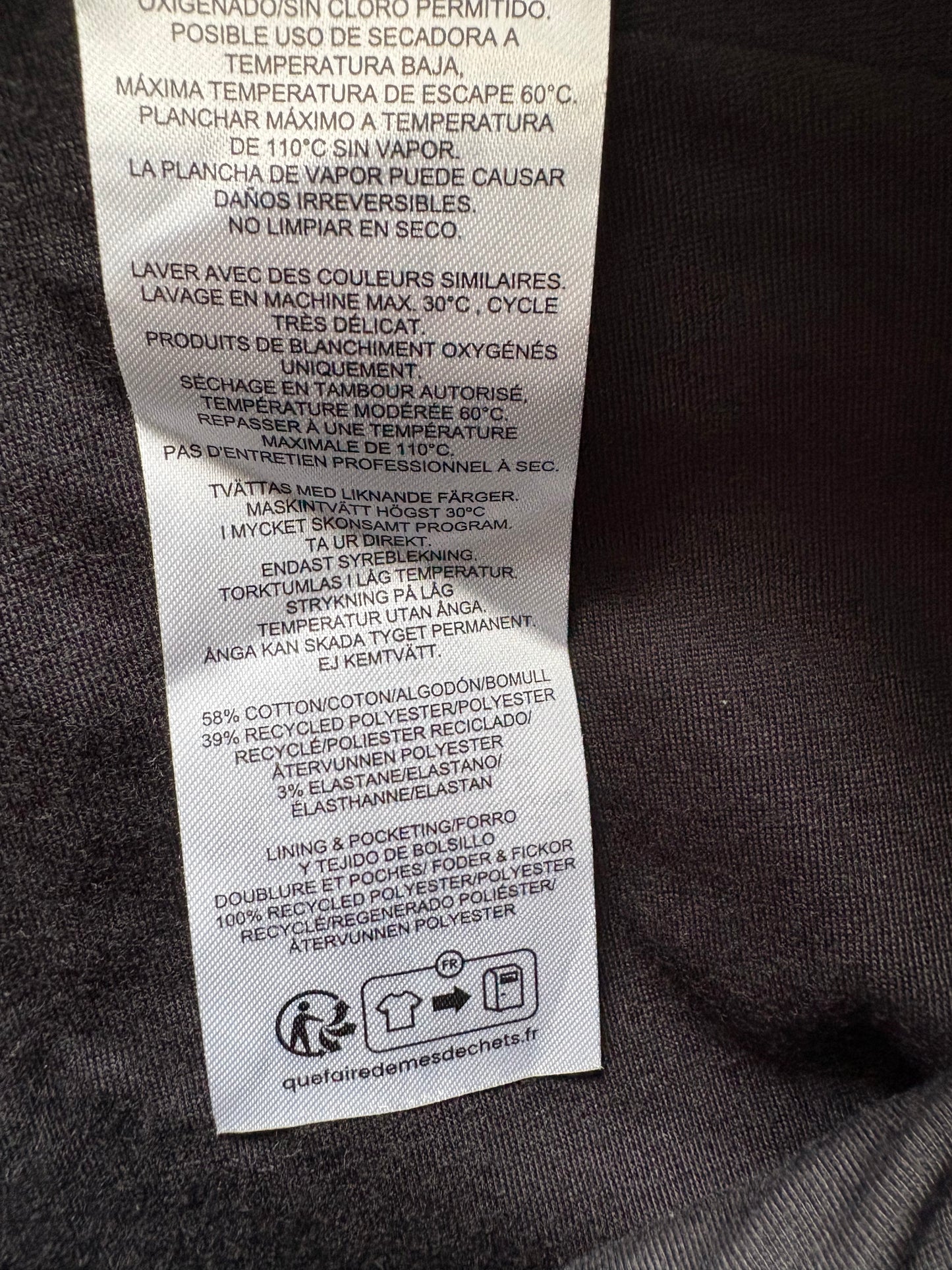 Mondetta Lined Cargo Pocket Pant Colour Black Size 12