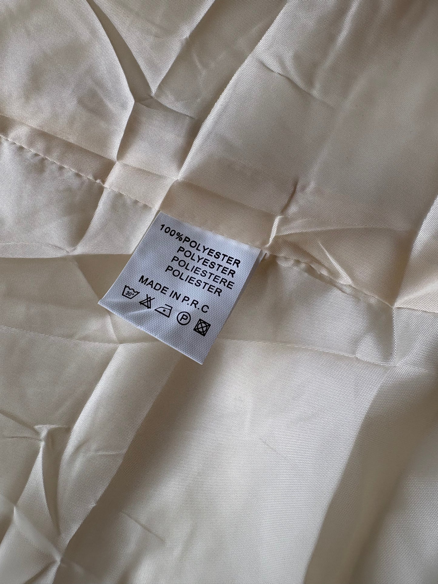Cissy&Co Sleeveless Long Puffer Gilet Colour Beige Size S
