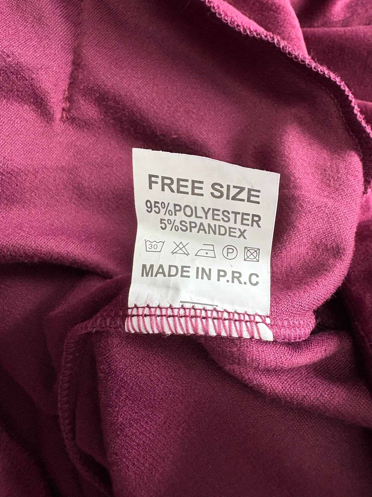 Love My Fashions Velvet Set Colour Wine One Size 10-16