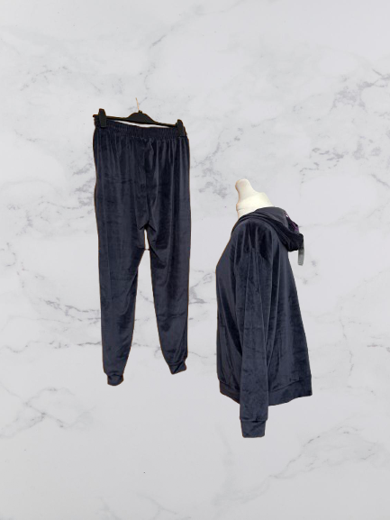 Love My Fashions Velvet Set Colour Charcoal One Size 10-16