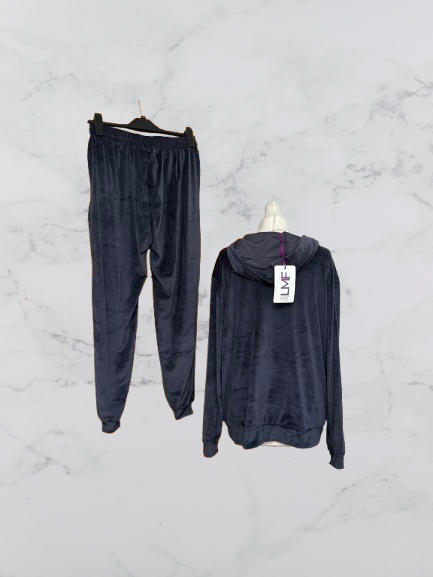 Love My Fashions Velvet Set Colour Charcoal One Size 10-16