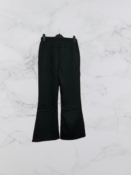 Comodo7 Flared Leg Jogging Trousers Colour Black One Size 10-16