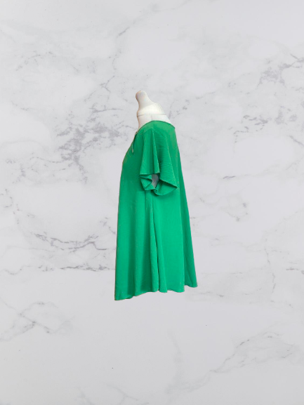 New Collection Short Sleeve Top Colour Green One Size 12-22