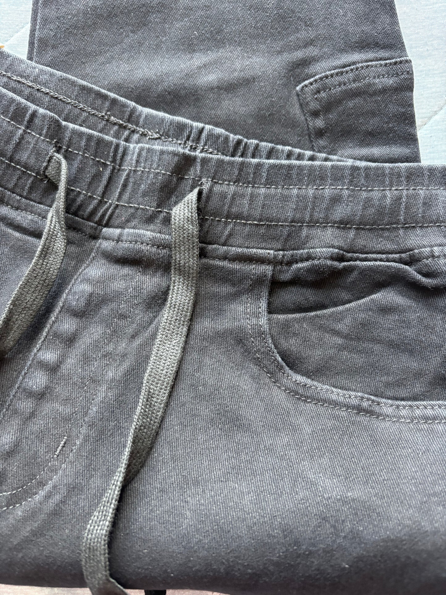 G-Smack Cargo Style Jeans Colour Black Size 14