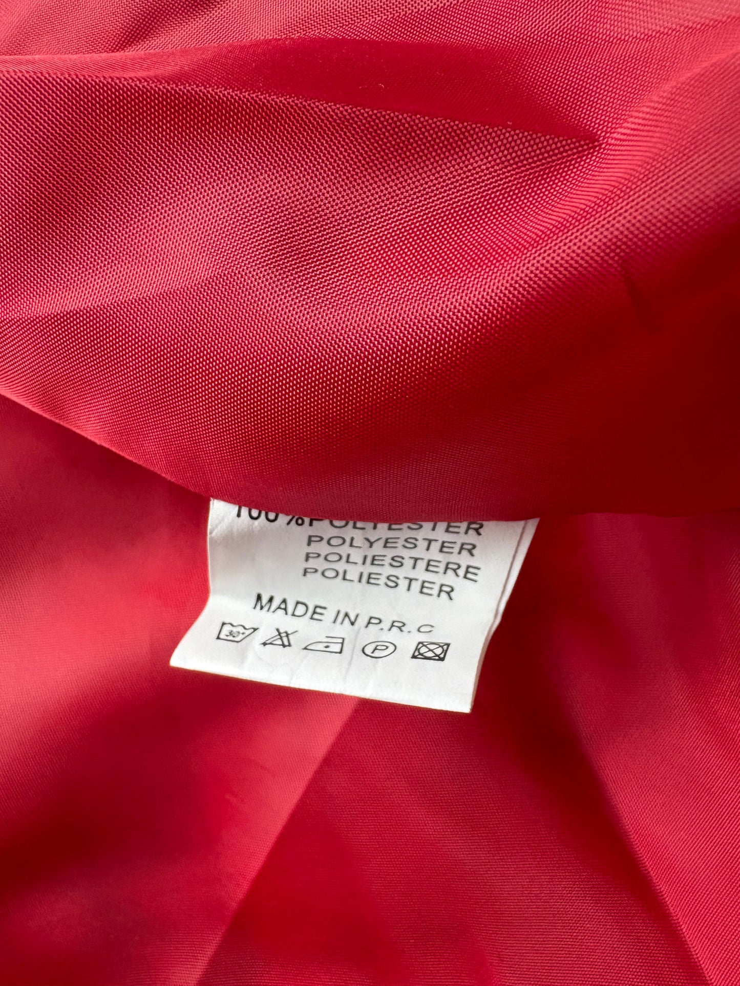 Cissy & Co Lightweight Quilted Jacket Colour Red Size XL