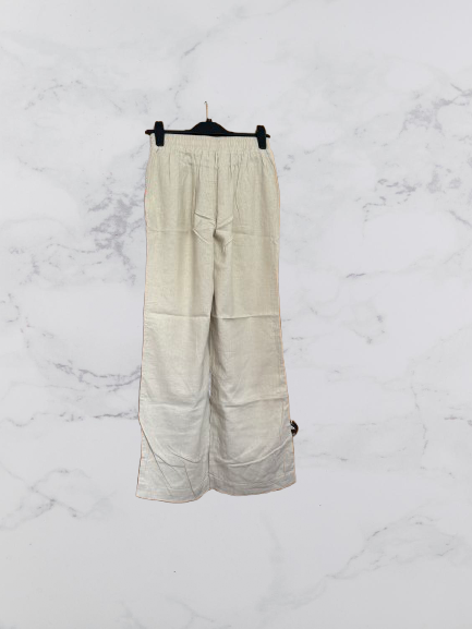 Briggs Linen Blend Trousers Colour Natural Size M